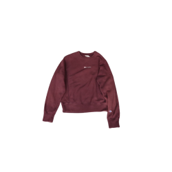 Sweatshirt in Weinrot von Champion
