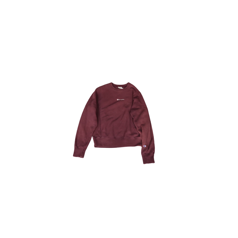 Sweatshirt in Weinrot von Champion