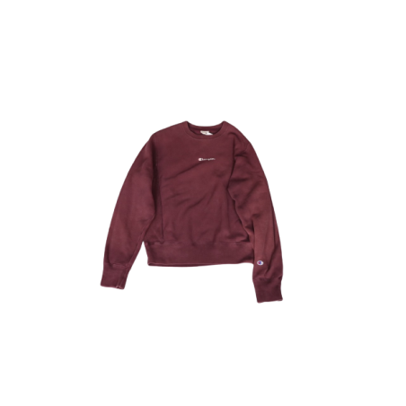 Sweatshirt in Weinrot von Champion