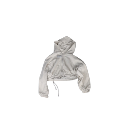 Damen Sweatshirtjacke in Weiß von H&M