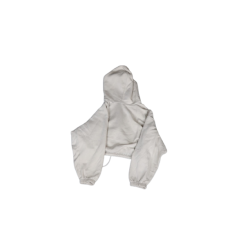 Damen Sweatshirtjacke in Weiß von H&M