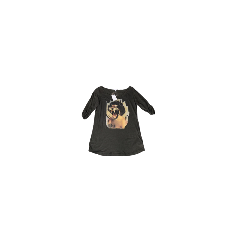 T-Shirt Schwarz/Gedruckt