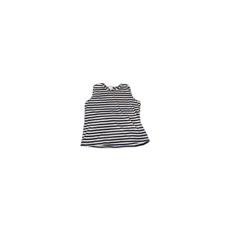 Schwarzweiß gestreiftes Tanktop