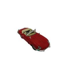 Modell Auto Rot von Burago