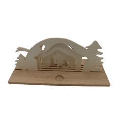 Weihnachtsdekoration Braun