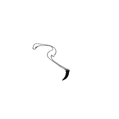 Steinkette Schwarz Silber