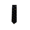 Krawatte Schwarz mit Autos von Hemley