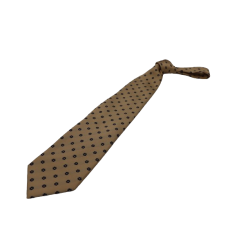 Krawatte Beige mit Blumen von Abrams