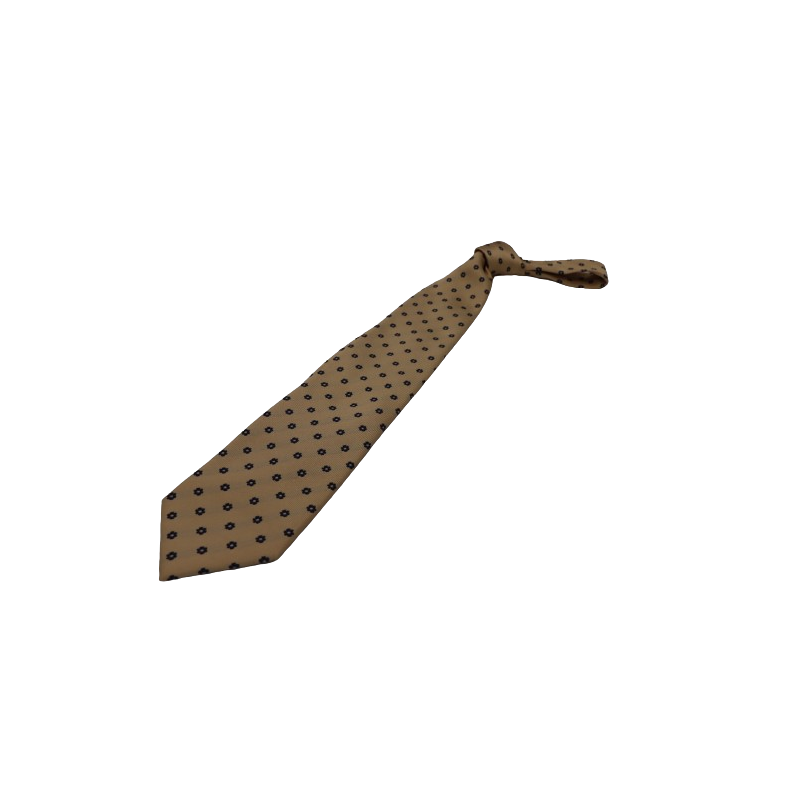 Krawatte Beige mit Blumen von Abrams