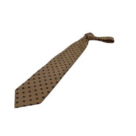 Krawatte Beige mit Blumen von Abrams