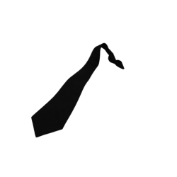 Krawatte Schwarz von Elite