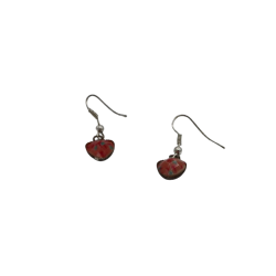 Ohrringe mit Roten Herzen