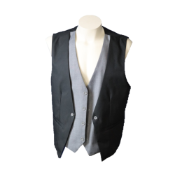 Schwarze Weste von Coof Andy