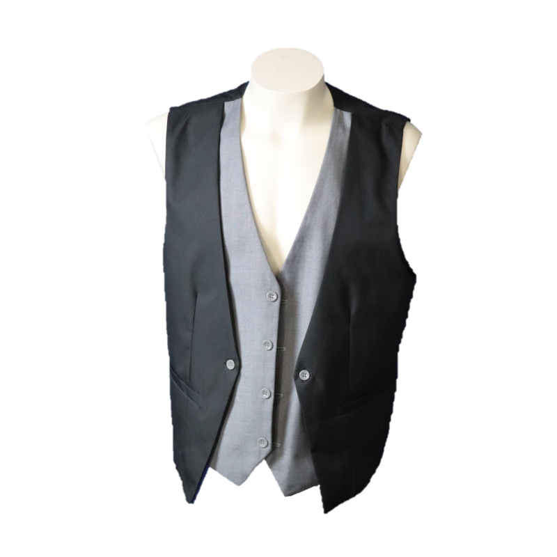 Schwarze Weste von Coof Andy