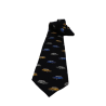 Krawatte Schwarz mit Autos von Hemley