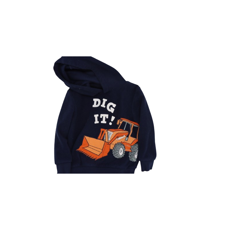 Kinder Pullover Blau bedruckt von C&A