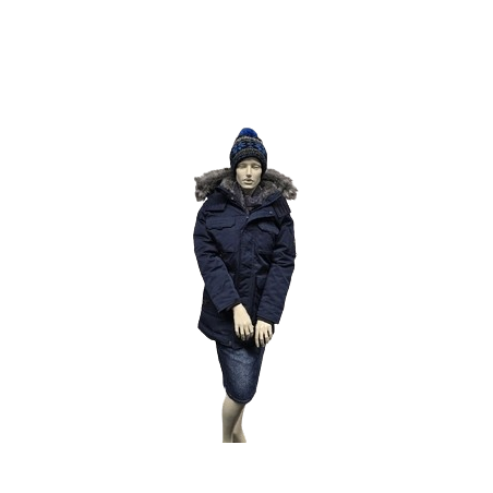 Holister Winterjacke blau