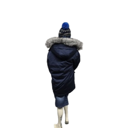 Holister Winterjacke blau