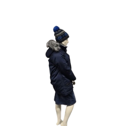 Holister Winterjacke blau