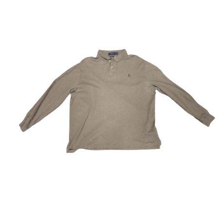 Poloshirt (Langarm)in Beige von Polo Ralph Lauren