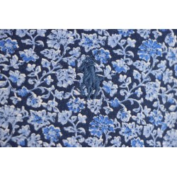 Poloshirt kurzarm in Blau (gemustert) von Polo Ralph Lauren